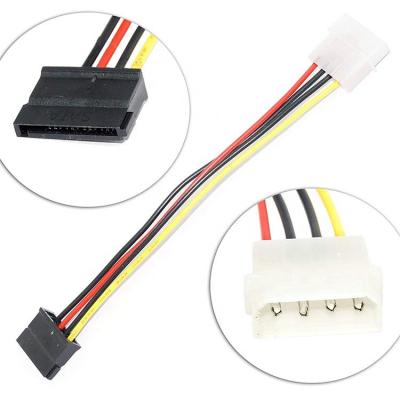 China Doppel-Molex 4 Pin To 8 Erweiterungs-Kabel-harte Getriebe-Schnur Pin OD6mm SATA zu verkaufen