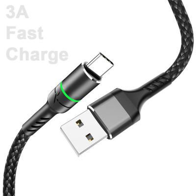 China O tipo durável nylon rápido de 5A USB2.0 do cabo do carregador de C micro Iphone trançou à venda