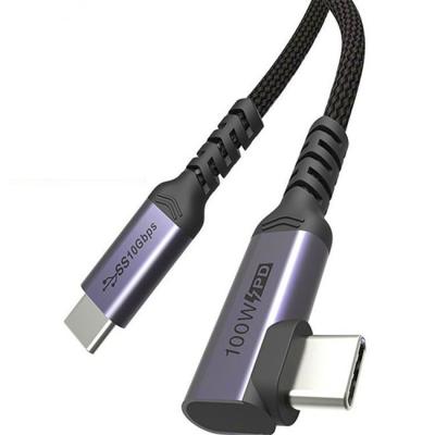 中国 破片10G伝達タイプC 3.1Gen2 PD5A100Wが付いているUSB PDケーブル 販売のため