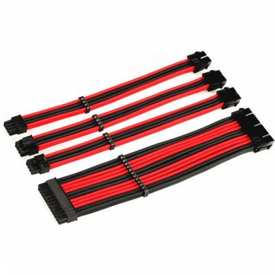 中国 12V 18AWG 8 Pin GPUの電源の延長ケーブルのキット 販売のため