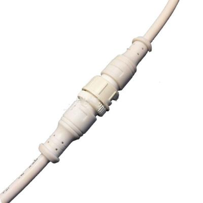 China LED-Wand-Waschmaschinen-wasserdichtes Kabel mit dem 3 Kern-Stecker zu verkaufen