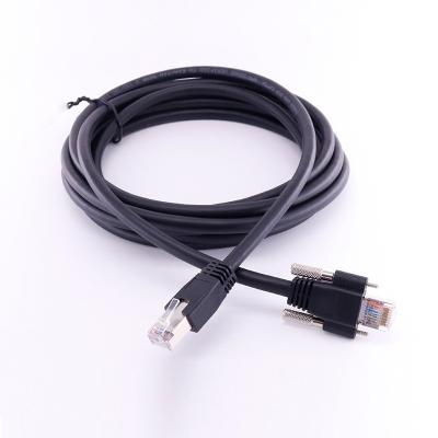 China RJ45 cabo da rede Ethernet do conector OD5.0mm 8pin para a câmera à venda