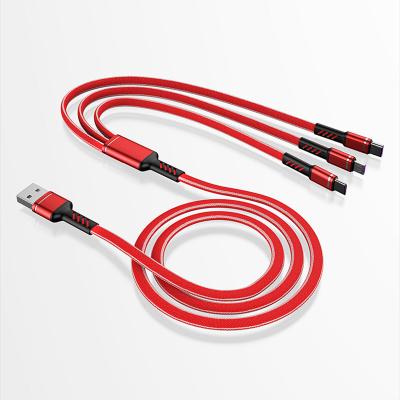 China Het nylon vlechtte 1.3m USB 2,0 het Laden Kabel 5A het Snelle Laden voor IPhone Te koop