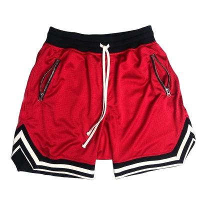 China Breathable Mens Basketball Shorts Loose Sport Fit Shorts Custom Basketball Team Shorts For Men for sale