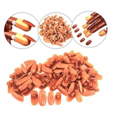 China Professional Salon 100pcs/bag Nail Art Tool Practice Hand Nail Manicure Tools Professional Tips Nail Train for sale