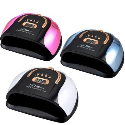 China 57LEDs Acrylic UV Gel Nail Lamp LED Nail Gel Dryer Quick Cure Lamp with Smart Sensor Low Temperature Mode for sale