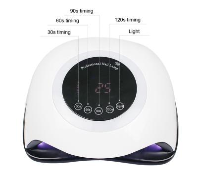 China LED Gel Nail Quick Cure Dryer Both Tip Electric Nail Manicure Hands 42LED Lamp Nail Pedicure Folder UV Manicure for sale