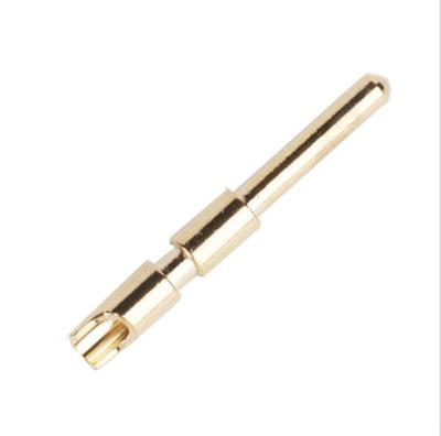 China Factory Direct Brass Plug Pin Connector For Solder Cup 1.0 Solder Wire 1.5 2.0 2.5 Crimping Terminal Copper Headphone 078 DIY for sale