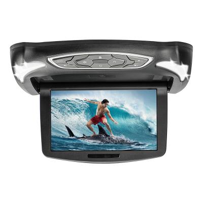 China CL-101RD Car DVD Draw A 10.1 Inch Car Head Roof Mounted DVD Player Monitor With SD/USB/CD Player CL-101RD for sale