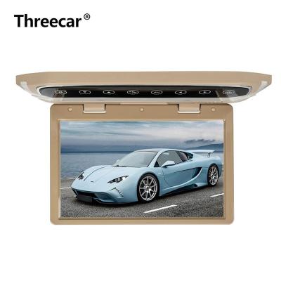 China Supper HD 1080P Roof Mount Car TFT LCD Stereo Flip Down Monitor With FM SD for sale