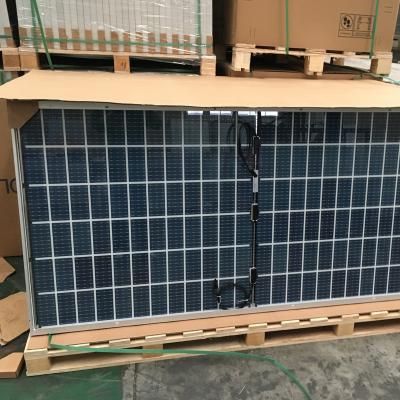 China One 285w High Strength Polycrystalline Glass Module Dual PV Photovoltaic Cell for sale