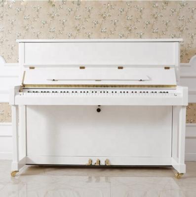 China Middleford Mechanical Piano UP-121W Acoustic Upright White Color for sale