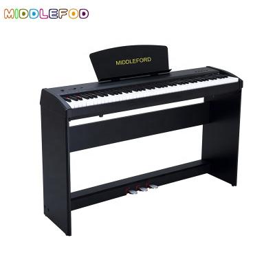 China Professional 88 Keys Hammer Action Digital Upright Piano 1340x360x750mm for sale