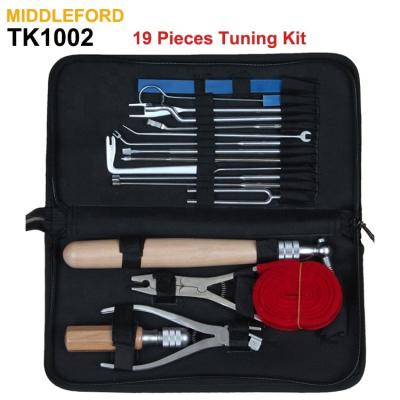 China For Piano Musical Instruments Piano Tuning Accessories 19 Pieces Piano Tuning Tool Kit for sale