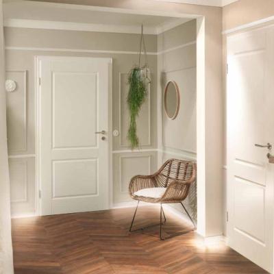 China Waterproof Internal Door Brushed White / Wood Color 2022 Hot Selling Interior Design for sale