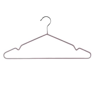 China High Quality Eco-friendly Material PVC Coated Metal Wire Hanger Metal Wire Hanger for sale