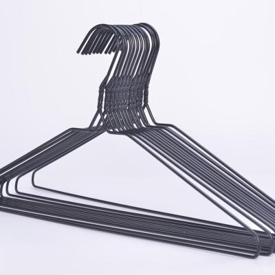 China 2021 Plastic Hangers Eco-friendly Material Recyclable Thin Hangers Non Slip For Plastic Clothes Laundry Hangers for sale