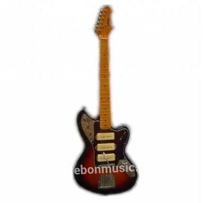 China Weifang Rebon three mahogany pickup electric guitar for good quality for sale