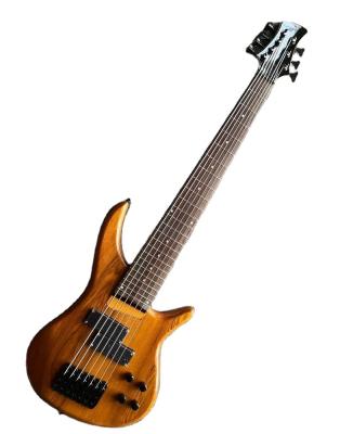 China Basswood Weifang Rebon 7 string spot-on ashwood electric bass guitar for sale