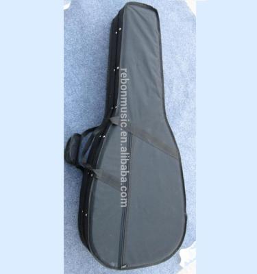 China Spruce& zebrano 41 inch acoustic guitar soft body for sale