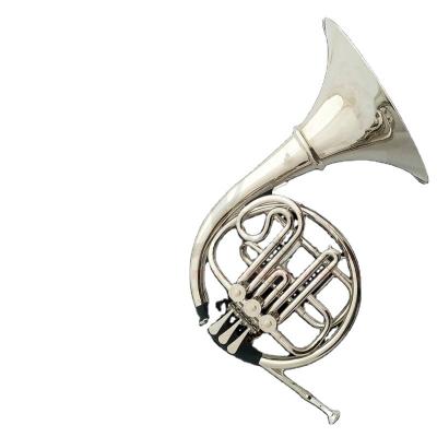 China Gold Lacquer Weifang Rebon Nickel Silver Bb Key French Horn for sale