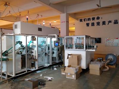 China High speed sanitary napkin and panty liner pads counting stacking machine for sale