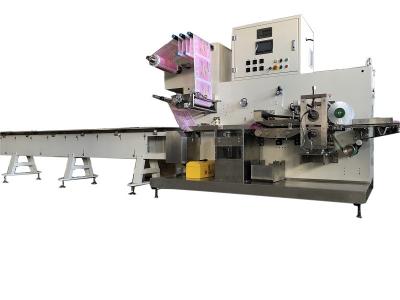 China Pillow Type Packaging Machine 7.5m* 1.6m*1.8m General Linear Servo Driving System for sale