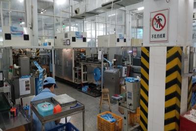 China Stable And High Efficiency Wet Wipes Packaging Machine 50Bags/Min Speed for sale