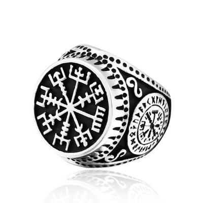 China 2020 CLASSIC Trade Assurance Vintage Viking Viking Thor's Hammer Ring Stainless Steel Norse Wolf Head Religious Men's Pendent Accessories for sale