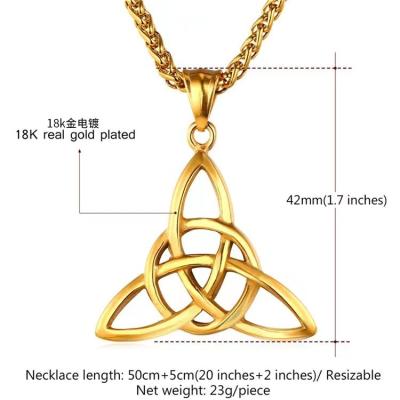 China 2021 Wholesale CLASSIC Trade Assurance Couples Lovers Symbol Stainless Steel Necklace Accessories Jewelry for sale