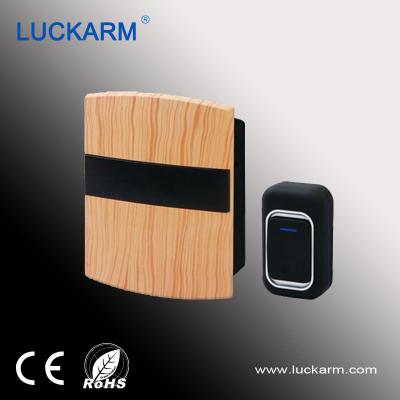 China ABS Plastic Luckarm Doorbell 25 Wireless Ringtones Volume Control 100 Meters Factory Supply for sale