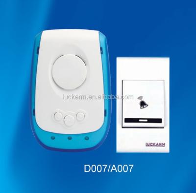 China Automatic Wireless DC Home Chime Doorbell for Home/Hotel/School Security System for sale