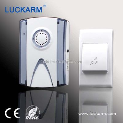 China Home Wireless Doorbell For Apartments / Portable House / Factory / Building / Hotel Wireless Doorbell for sale