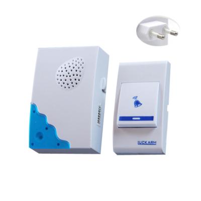 China 100M battery free wireless luckarm instant doorbell (in the open area) for sale