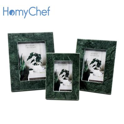 China Viable Factory Direct Products 130*180*13-15mm Natural Marble Photo Frame for sale