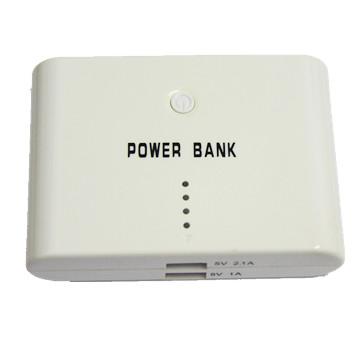 China 11,200mAh Portable Power Bank with Dual USB Output Ports, Charging for 2 Cellphones at the Same Time for sale