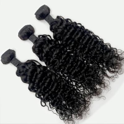 China Luxury Virgin Remy Brazilian Remy Human Hair Extension Cuticle Aligned Deep Curly Bundle Luxury Sellers for sale