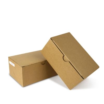 China Recycled Materials Recycled Brown Cosmetic Cardboard Material Colorful Luxury Corrugated Mailer Box for sale