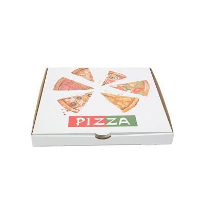 China Materials factory wholesale logo cheap custom reusable delivery recycled pizza takeout box for sale