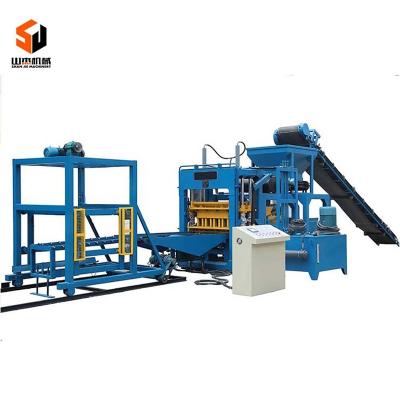 China Building Material Stores Brick Machine Making Automatic Hollow Block Making Machine for sale