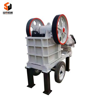 China Quarry Mining Stone Crushing Black Granite Quarry CE Jaw Crusher Machine for sale