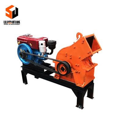 China Quarry Mining Stone Crushing Fine Broken Glass Crushers Hammer Mill Manufacturer for sale