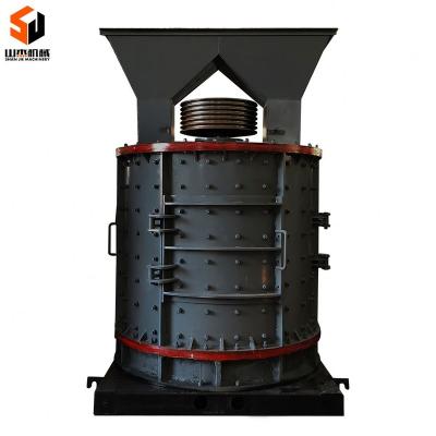 China Mining Quarry Stone Crushing Vertical Shaft Hammer Crusher Compound River Pebble Stone Sand Making Machine for sale