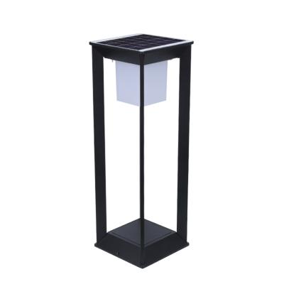 China Popular Outdoor Led Decorative Solar Garden Post Light Suitable Garden Price New Design for sale