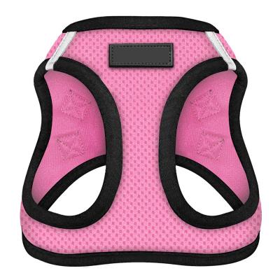 China Factory Direct Sale High Quality Reflective Breathable Multi-design Personalized Dog Harness Large for sale