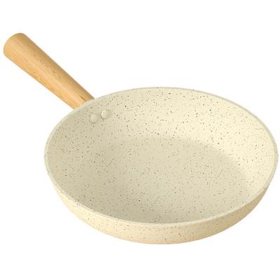 China Sustainable Wholesale Custom Cookware Stick Non Frying Pan Skillets Egg Frying Pan Aluminum for sale