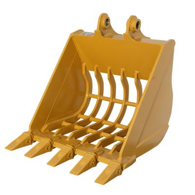 China Cultivate High Quality HONGWING Excavator Dig Bucket With Hole Skeleton Bucket Mining Bucket Excavator for sale