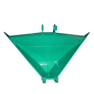 China Cultivates High Quality Trapezoidal Ditch Bucket V HONGWING Triangular Ditch Excavator Bucket Bucket for sale