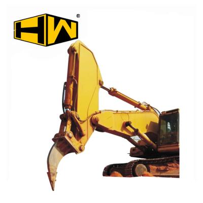 China High Quality Crawler Excavator HONGWING Rock Arm And Boom Stick With Cylinder Excavator Arm And Boom for sale