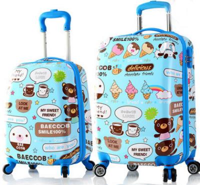 China Hot Selling Cute Fashion Kids Luggage Hardside Suitcase For Kids for sale